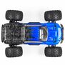 1/10 GRANITE BOOST 2WD RTR Brushed Monster Truck, Blue/Black
