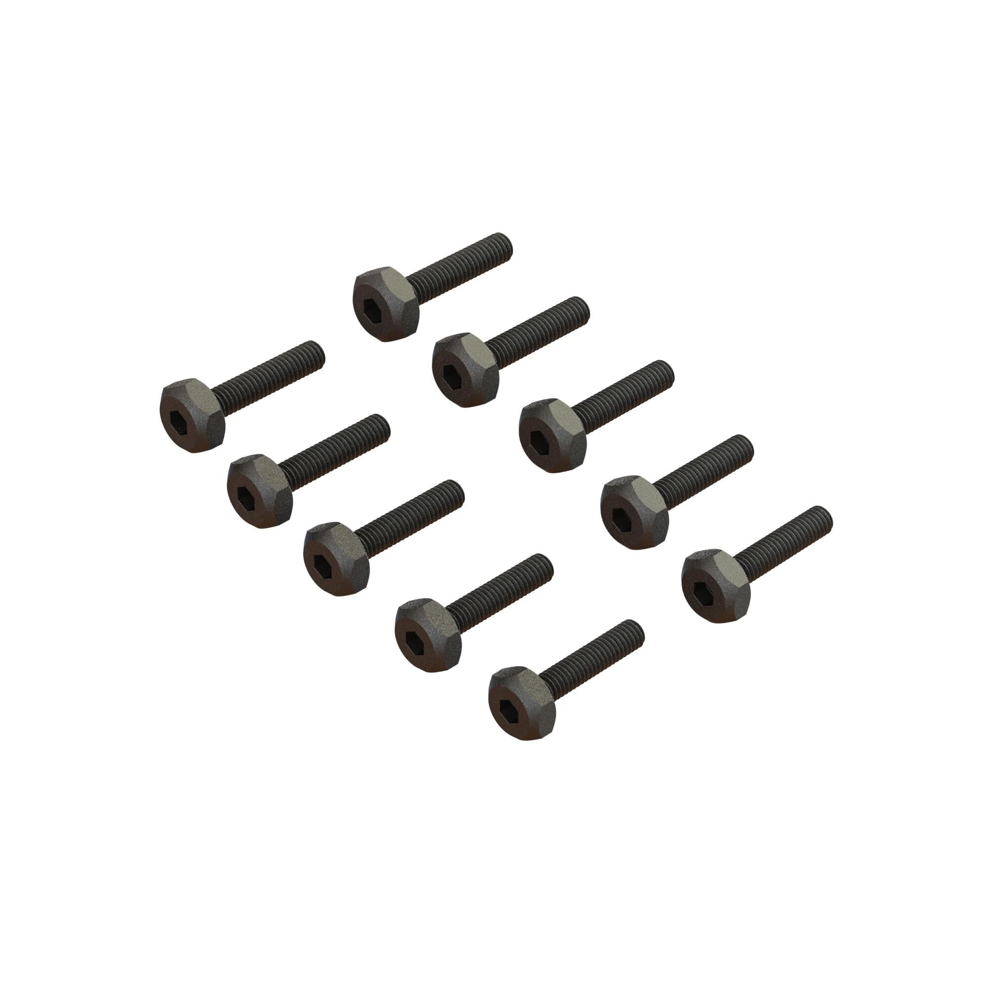 M2.5x12mm 5.5mm Hex Head (10) | ARRMA