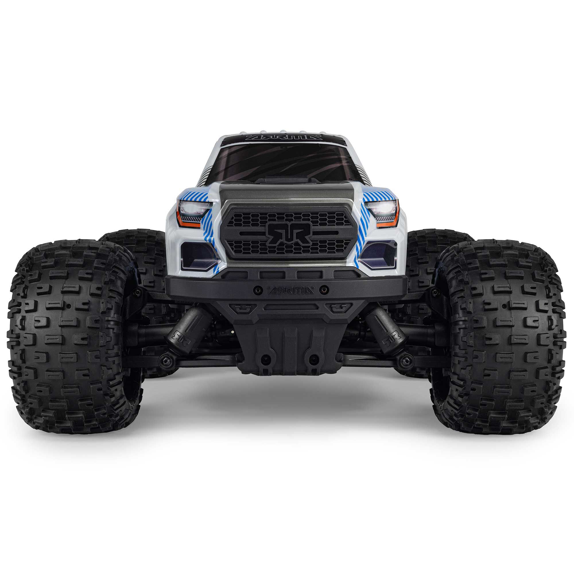 初売り 福袋 1/10 GRANITE MEGA 665 4X4 RTR Brushed Monster Truck, Blue ホビーラジコン