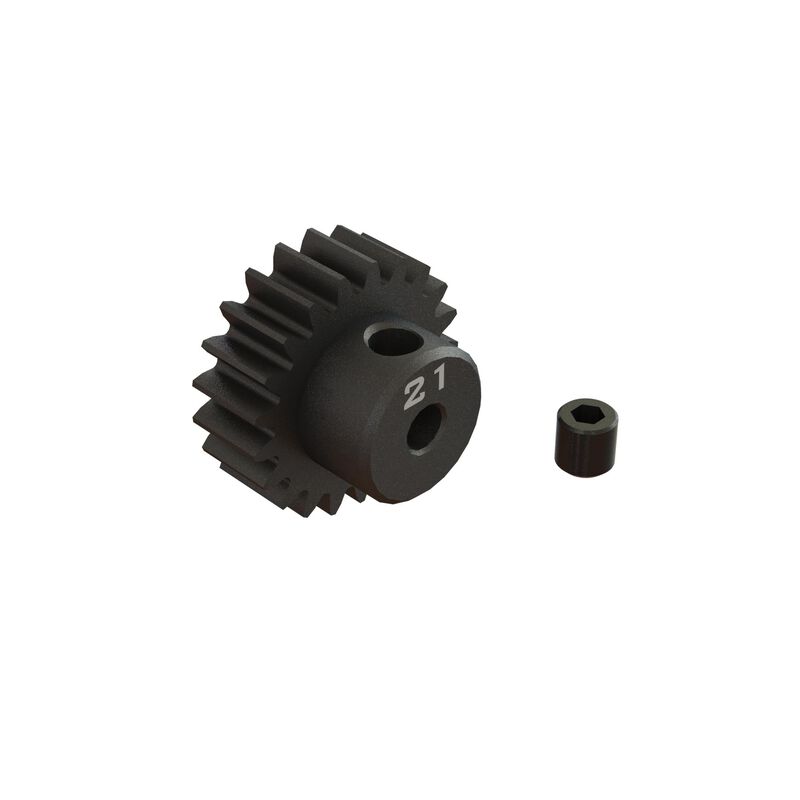 21T 0.8Mod 1/8" Bore CNC Steel Pinion Gear