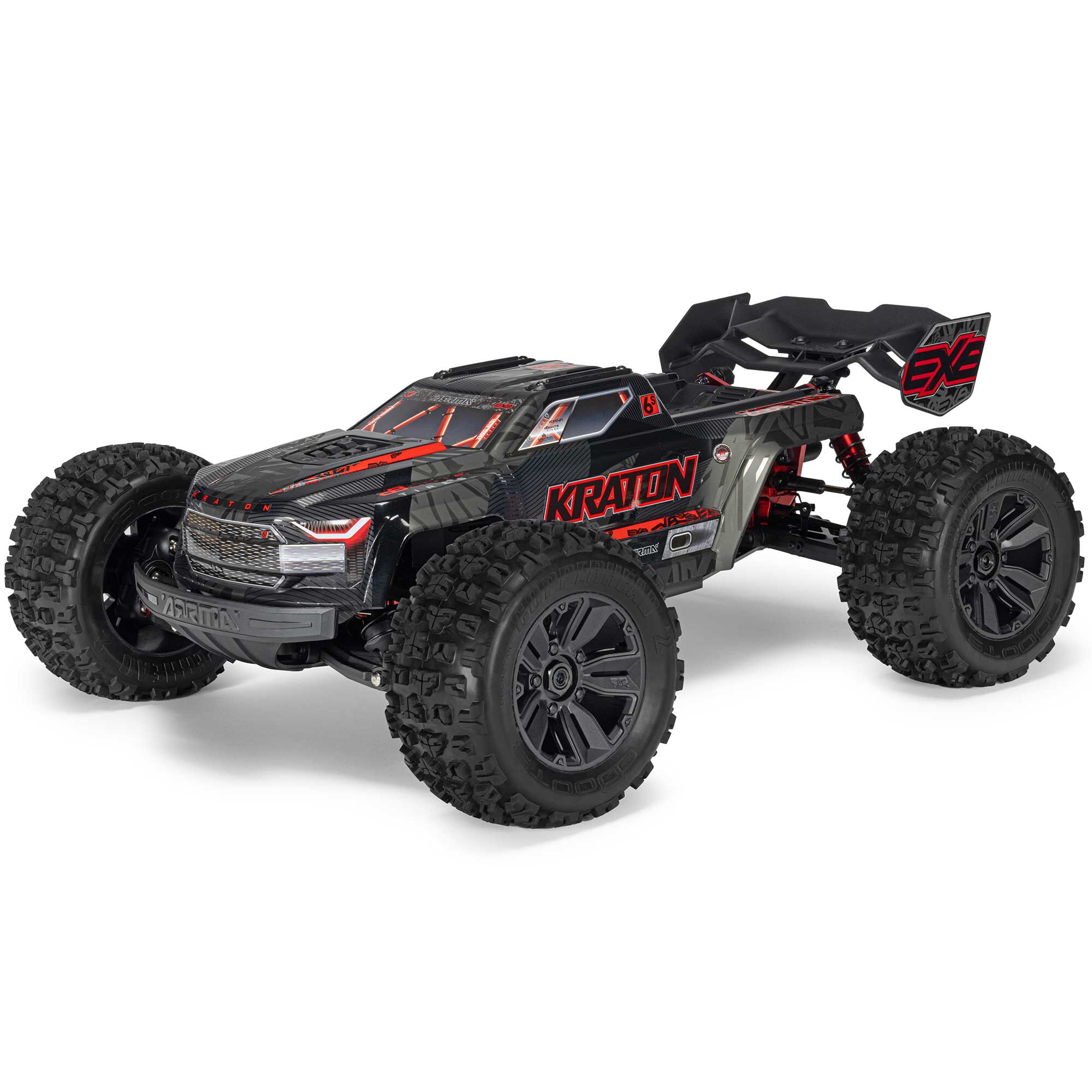 1/8 KRATON 6S EXB 4X4 RTR Brushless Speed Truck, BLACK | ARRMA