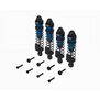 Shock Set, Front/Rear Assembled, TBC cSt Oil, Blue (4Pcs): MINI