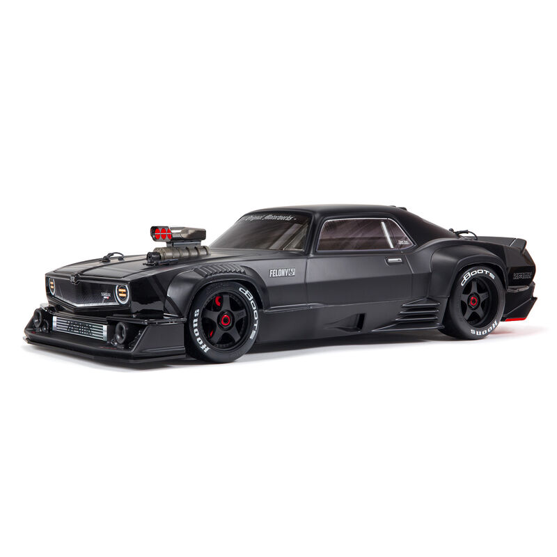 1/7 FELONY 6S AVC 4X4 RTR Brushless All-Road Street Bash, Black 