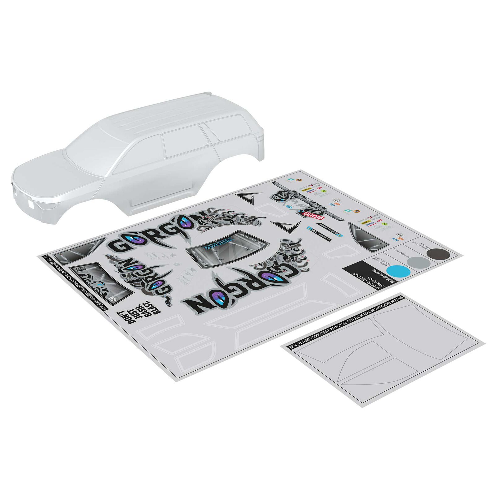 GORGON GROM Body, Clear