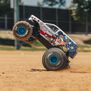 ARRMA 1/10 FREEDOM FLYER 223S 2WD RTR Brushless Monster Truck (Battery & Charger Included), White