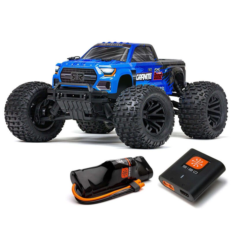 1/10 GRANITE BOOST 2WD RTR Brushed Monster Truck (Battery & Charger  Included) | ARRMA