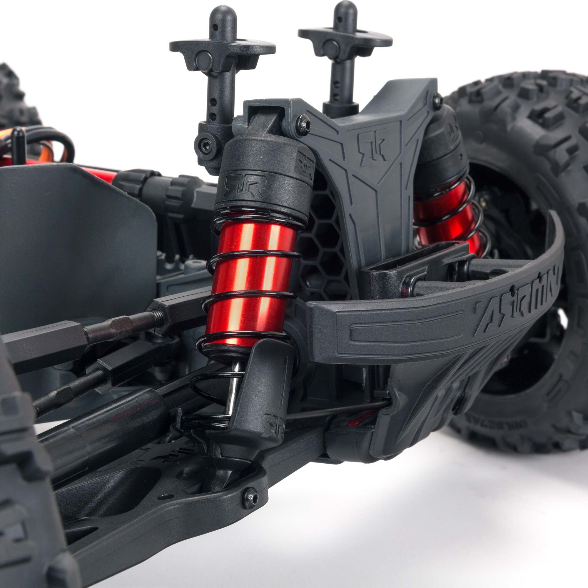 ARRMA KRATON 4S 1:10 GPM RACING GEAR in alluminio protezione Motor Mount aggiornato 