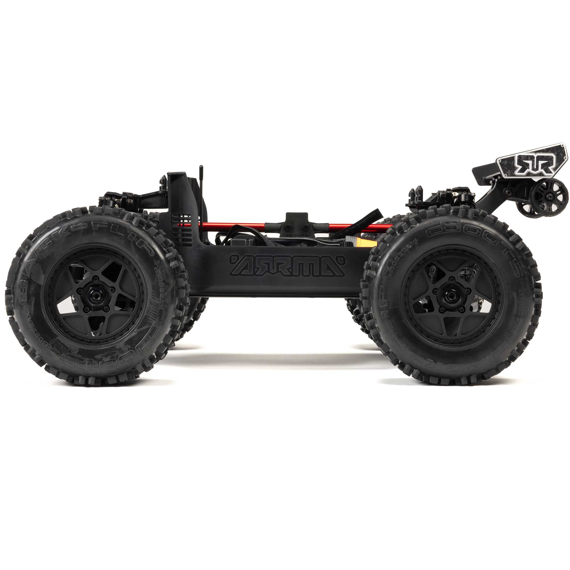 1/8 NOTORIOUS 6S 4X4 RTR Brushless Stunt Truck, Black | ARRMA
