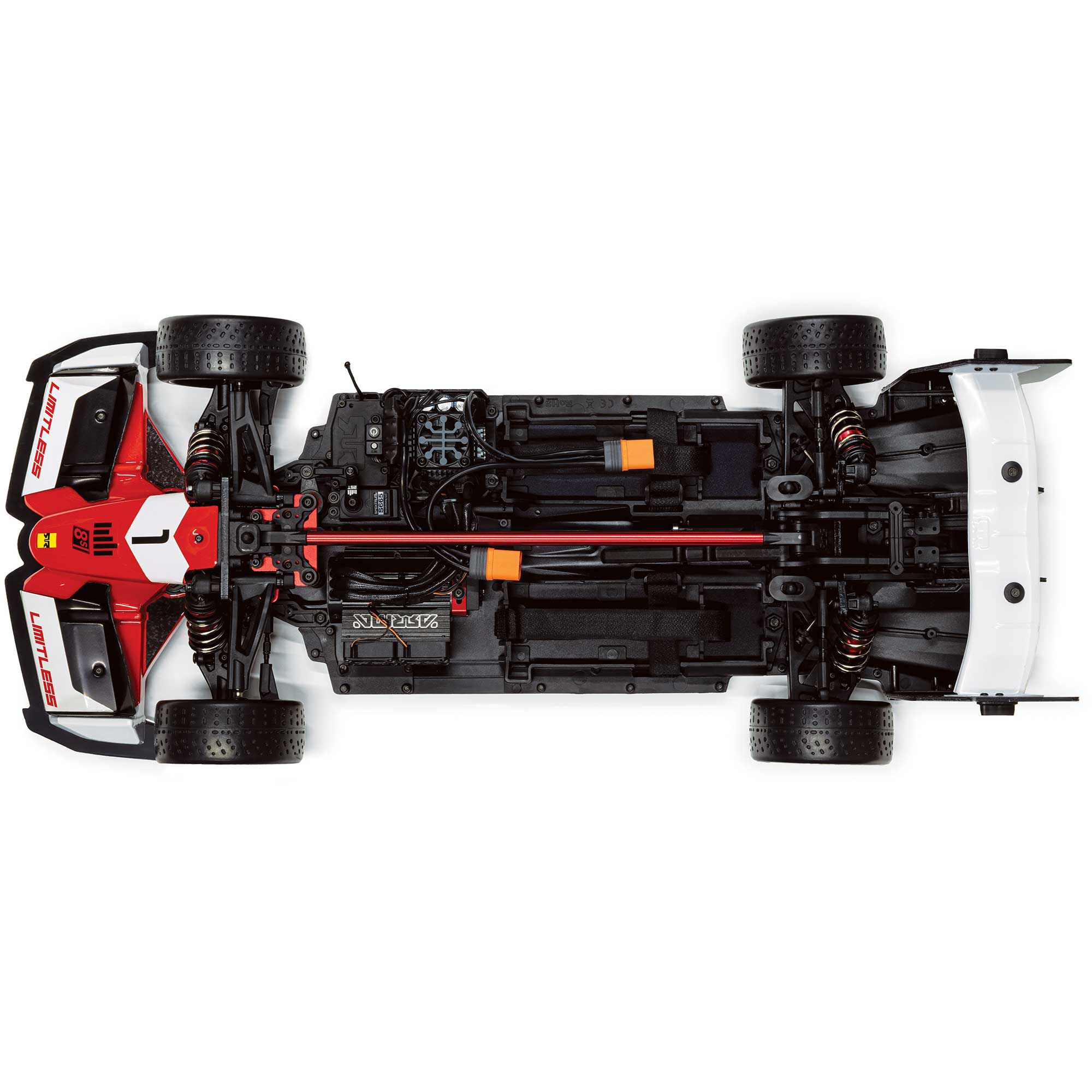 ARRMA 1/7 LIMITLESS 8S AVC 4X4 RTR Brushless Street Speed, Red