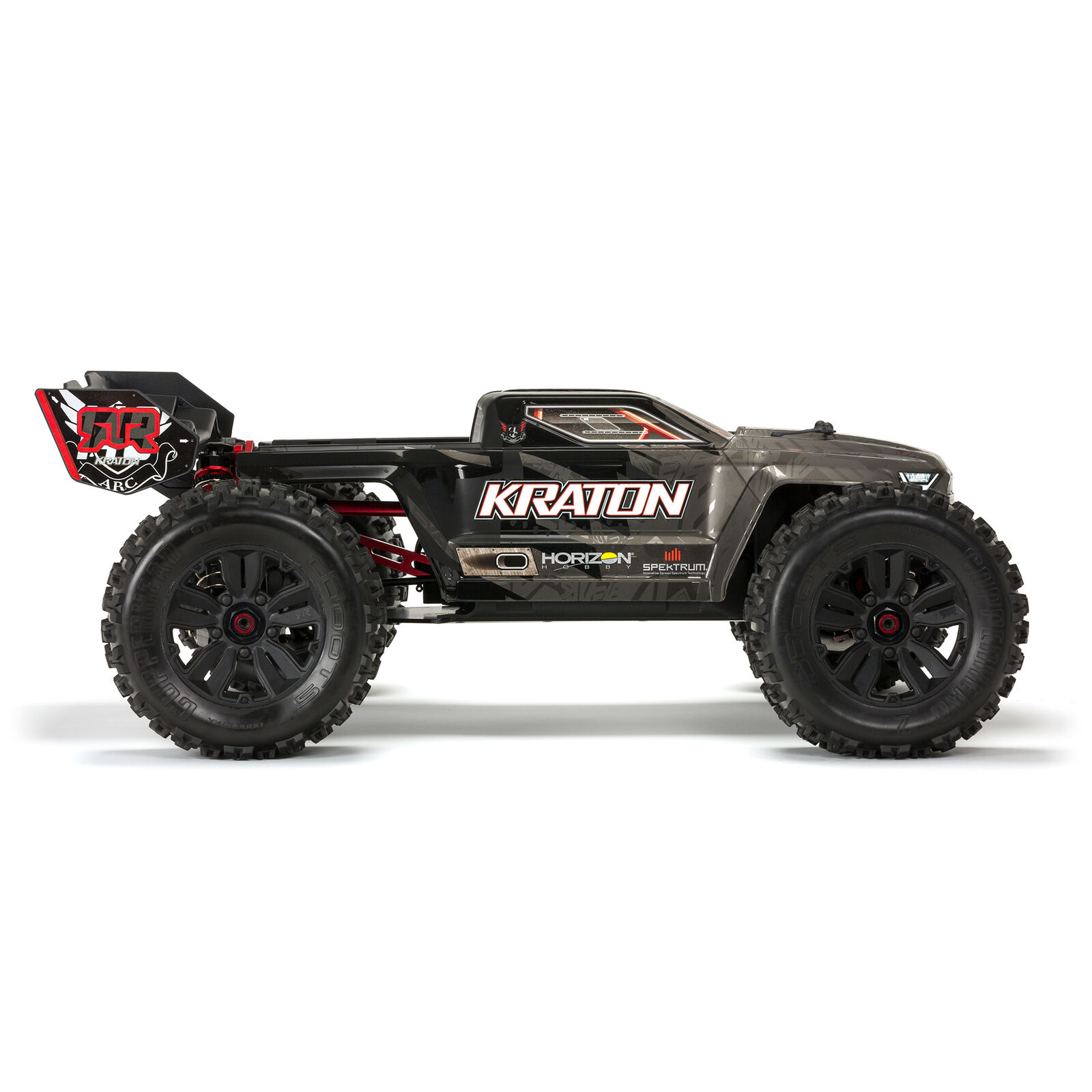 1/8 KRATON 6S 4X4 Roller Brushless Speed Truck, Black ARRMA