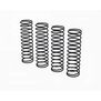 Shock Spring Set E, 0.50N/mm, Black (4): GROM