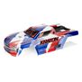 1/8 Painted Body with Decals, Blue/Red: KRATON 6S BLX V6