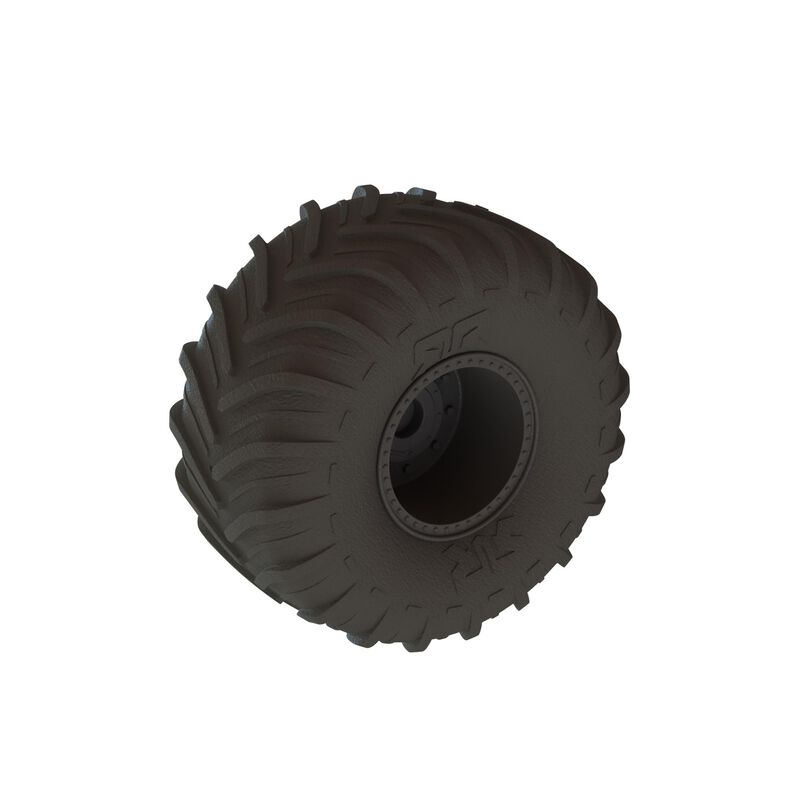dBoots Chevron MT Tire Set, Glued (2)