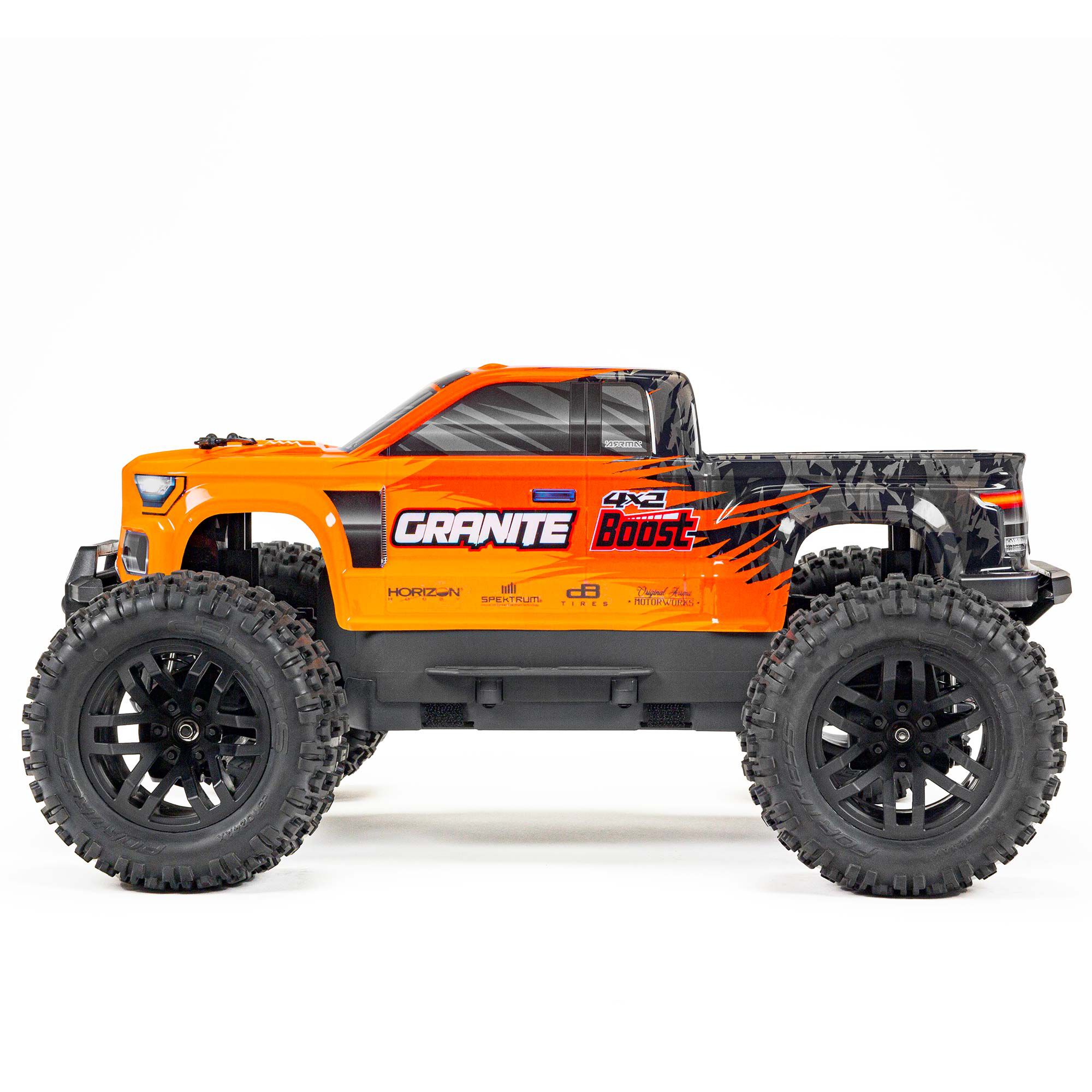 1 10 GRANITE BOOST 2WD RTR Brushed Monster Truck Horizon Hobby