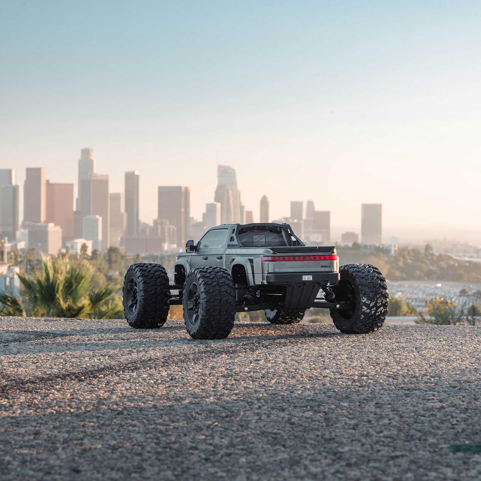 1/7 BIG ROCK 6S 4X4 RTR Brushless Monster Truck, Gun Metal | ARRMA