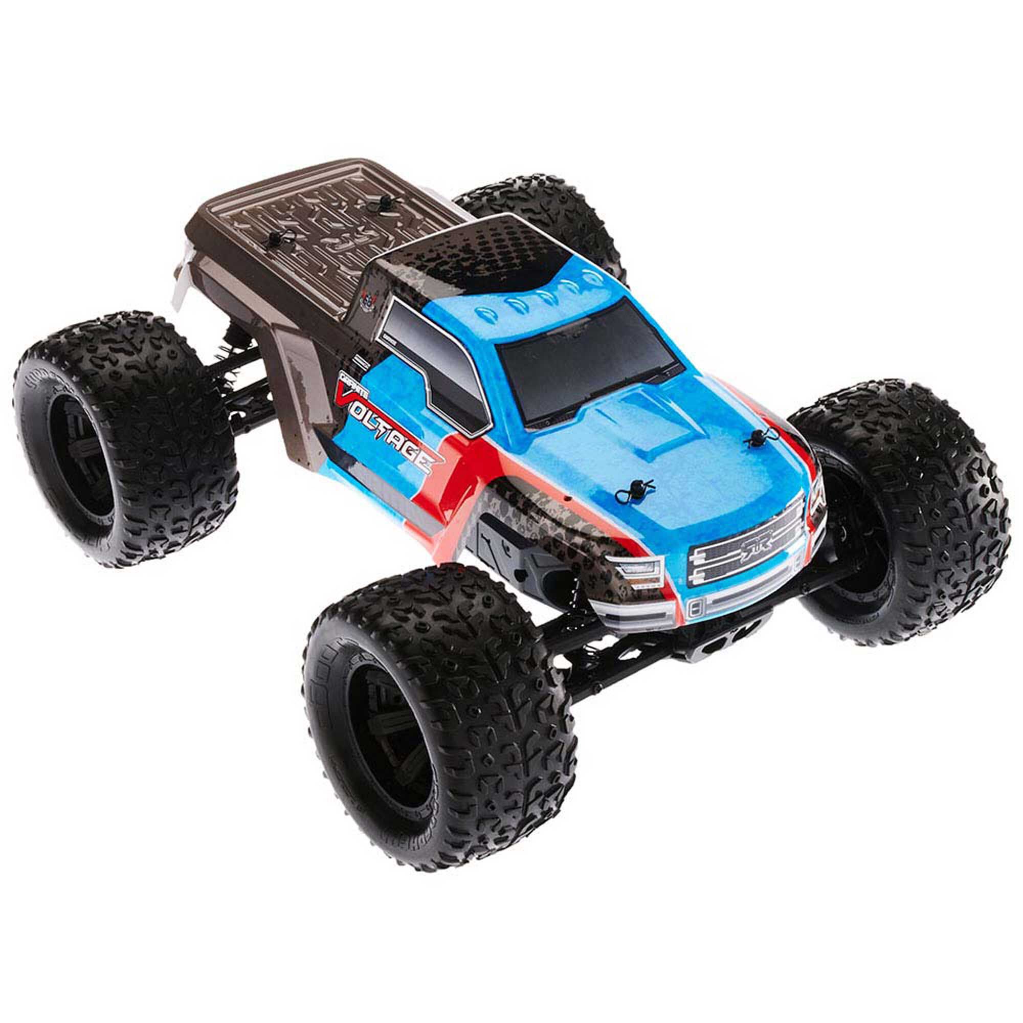 1 10 Granite Voltage 2WD Mega RTR Blue Black ARRMA