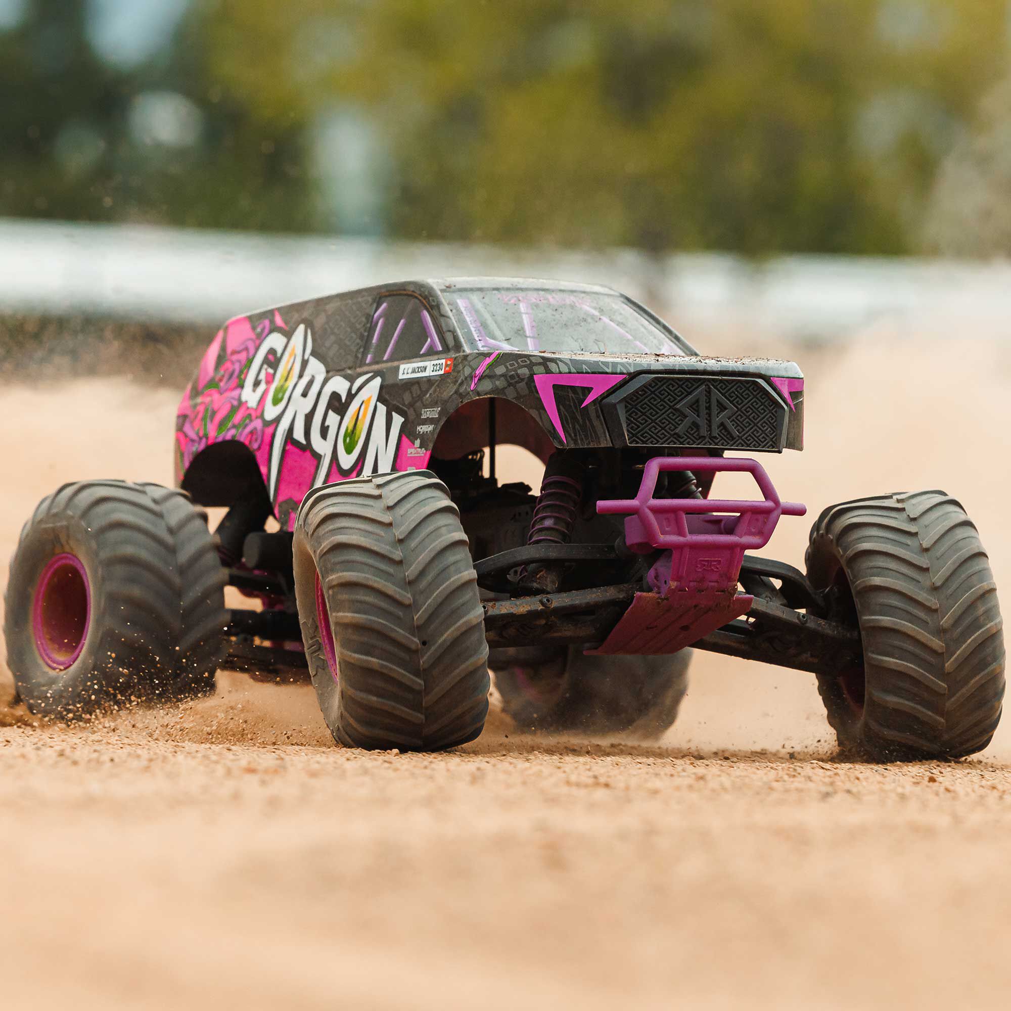 1/10 GORGON 2WD RTR Brushed Monster Truck (Battery & Charger