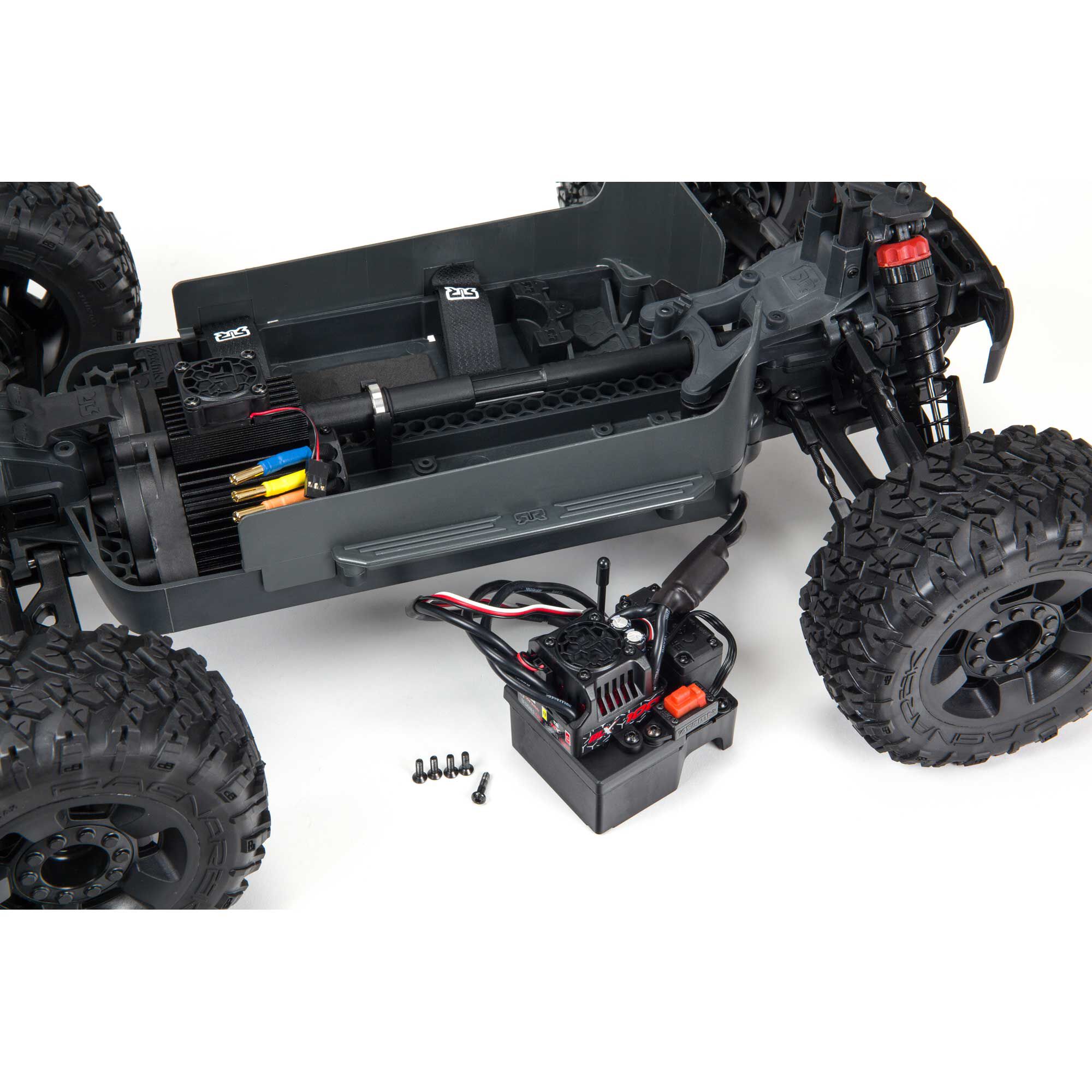 1/10 BIG ROCK 4X4 V3 3S BLX Brushless Monster Truck RTR, Black | ARRMA