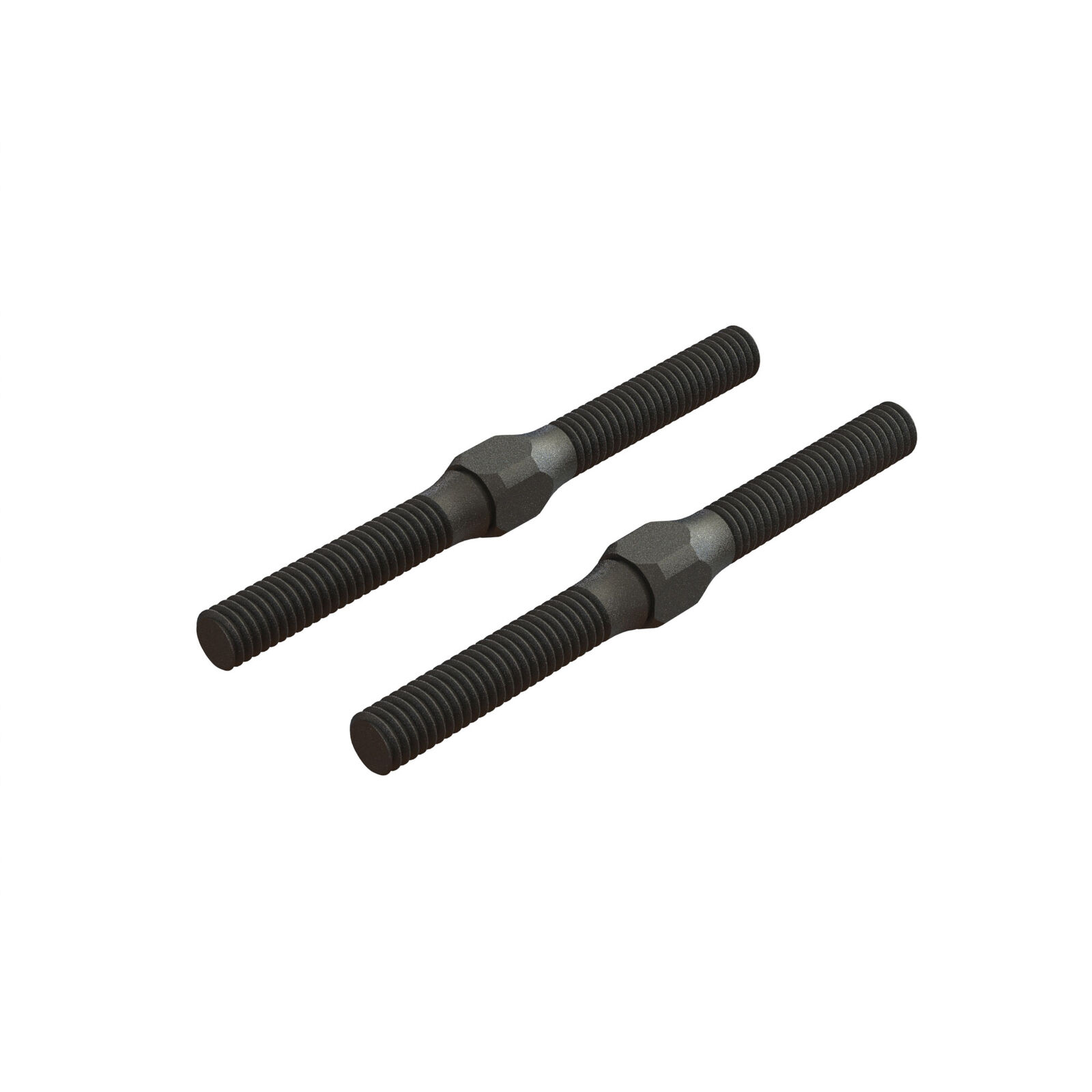Steel Turnbuckle, M4 x 48mm, Black (2)