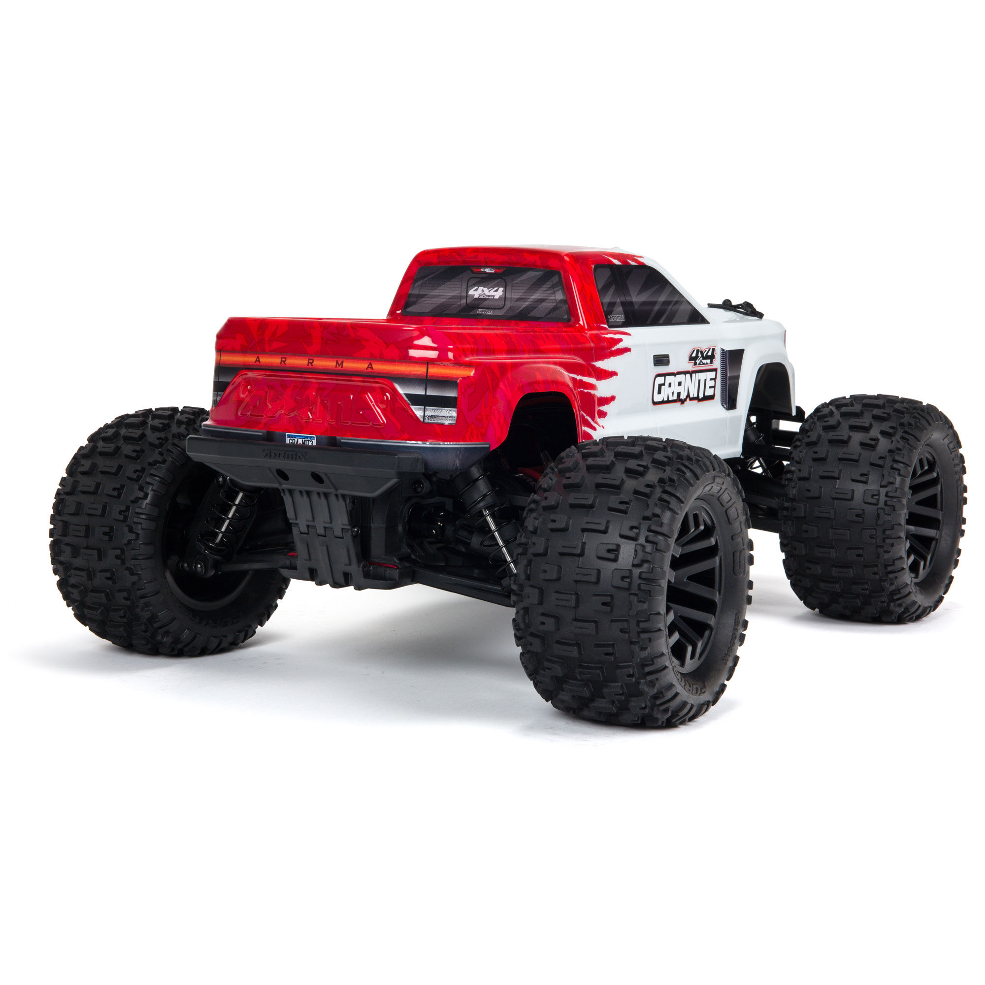 1/10 GRANITE 4X4 RTR Brushed Monster Truck (Battery & Charger Included),  Red | ARRMA