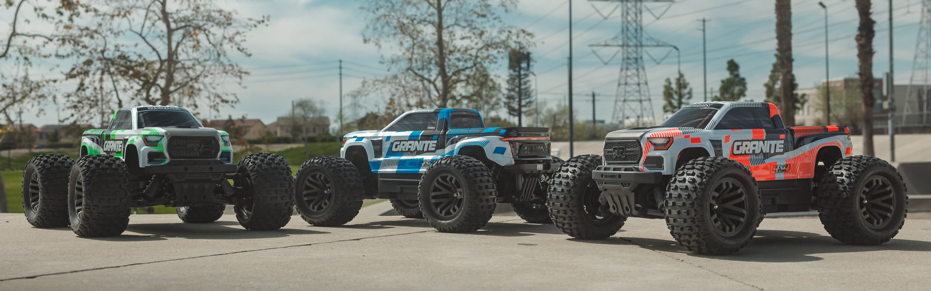 Shop the ARRMA 1/10 GRANITE MEGA 665 4X4 Ready-to-Run Brushed RC Monster Truck