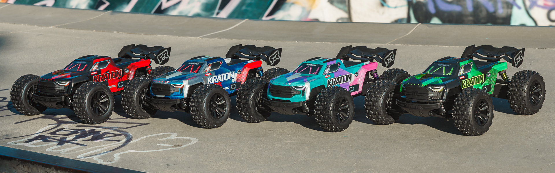 ARRMA 1/16 MINI KRATON 3S DSC 4X4 Ready-to-Run BLX Brushless RC Speed Monster Truck