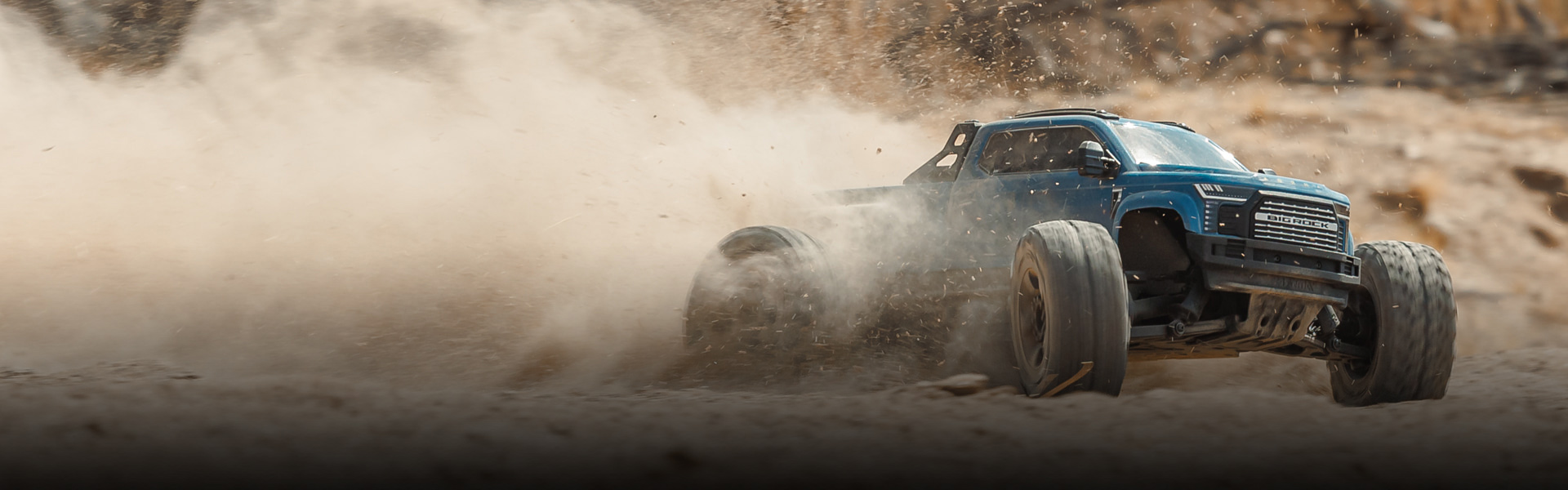 Shop the ARRMA 1/10 BIG ROCK 223S DSC 4X4 Ready-to-Run BLX Brushless RC Monster Truck