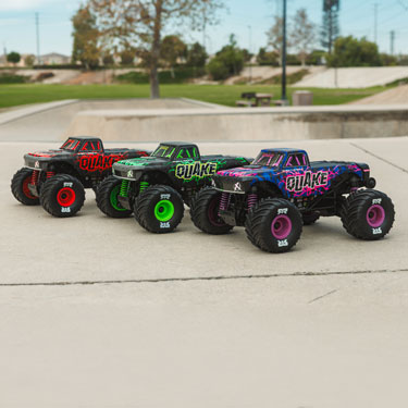 1/16 QUAKE GROM 4X4 RTR Brushed Monster Truck