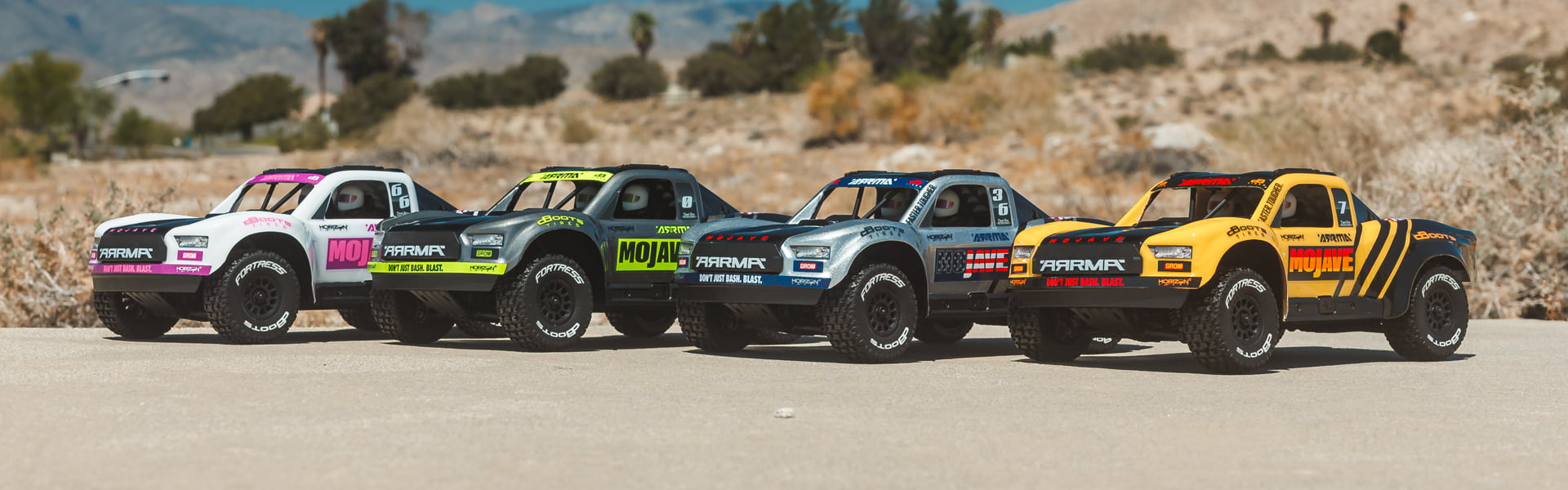 ARRMA 1/16 MOJAVE GROM RC Desert Truck Ready-To-Assemble Kit