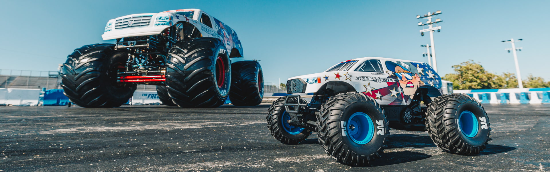 ARRMA 1/10 FREEDOM FLYER 223S 2WD Ready-to-Run Brushless RC Monster Truck
