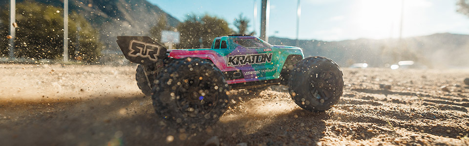 MINI SIZE, BIG-SCALE PERFORMANCE for the ARRMA 1/16 MINI KRATON 3S RC Speed Truck