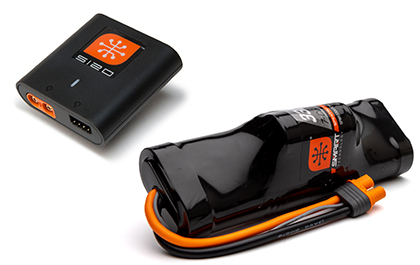 SPEKTRUM SMART BATTERY & USB CHARGER  for the ARRMA GORGON MEGA 550 RC MONSTER TRUCK
