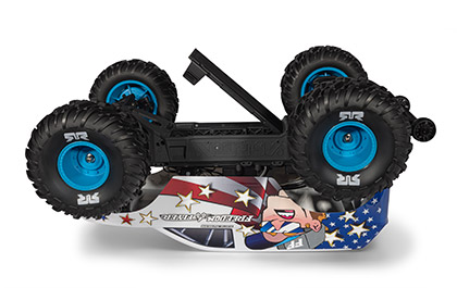 BOTTOM-LOADED BATTERY BAY for the ARRMA 1/10 FREEDOM FLYER 223S 2WD RTR Brushless RC Monster Truck