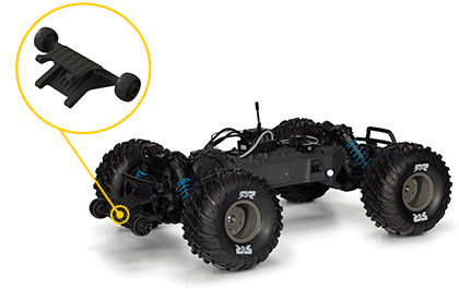 WHEELIES ON DEMAND for the ARRMA 1/10 GORGON 223S RC Monster Truck