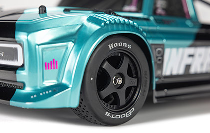 dBOOTS HOONS ALL-ROAD TIRES for the ARRMA INFRACTION 223S BLX DSC 4X4 RTR RC Truck