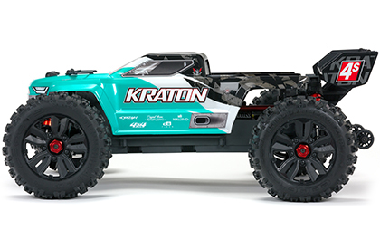 1/10 KRATON 4X4 4S V2 BLX Speed Monster Truck RTR, Teal | ARRMA