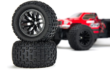 FORTRESS MONSTER TRUCK TIRE DESIGN