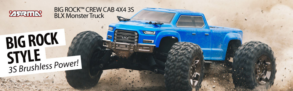 Arrma big rock crew cab new arrivals