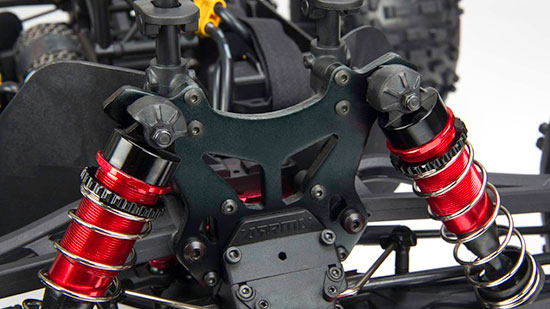 ARRMA 1/8 OUTCAST 6S BLX Brushless 4WD RTR - Shock Caps ARRMA 1/8 OUTCAST 6S BLX Brushless 4WD RTR - Shock Caps