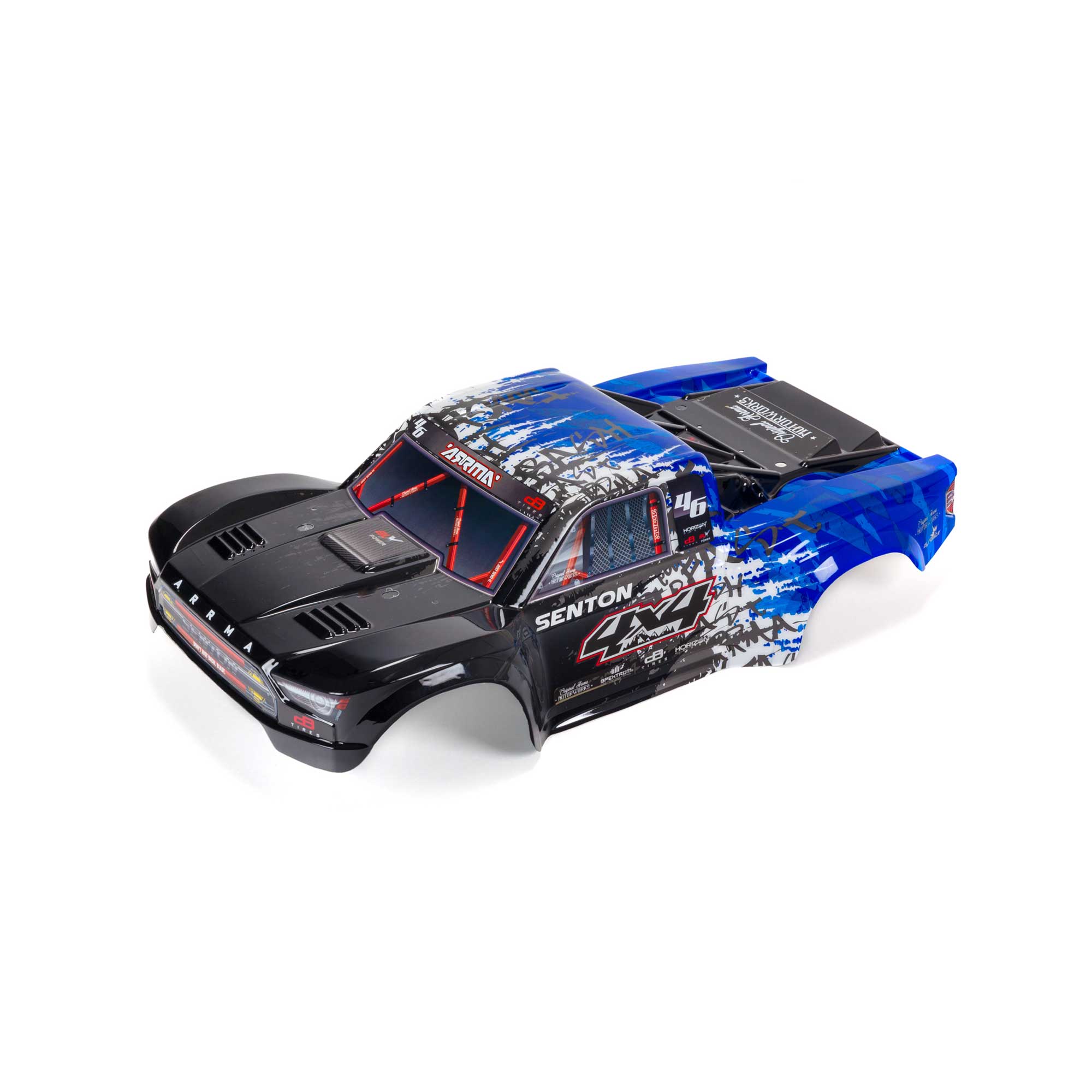 1/10 Painted Body, Blue: SENTON 4X4 BLX | ARRMA