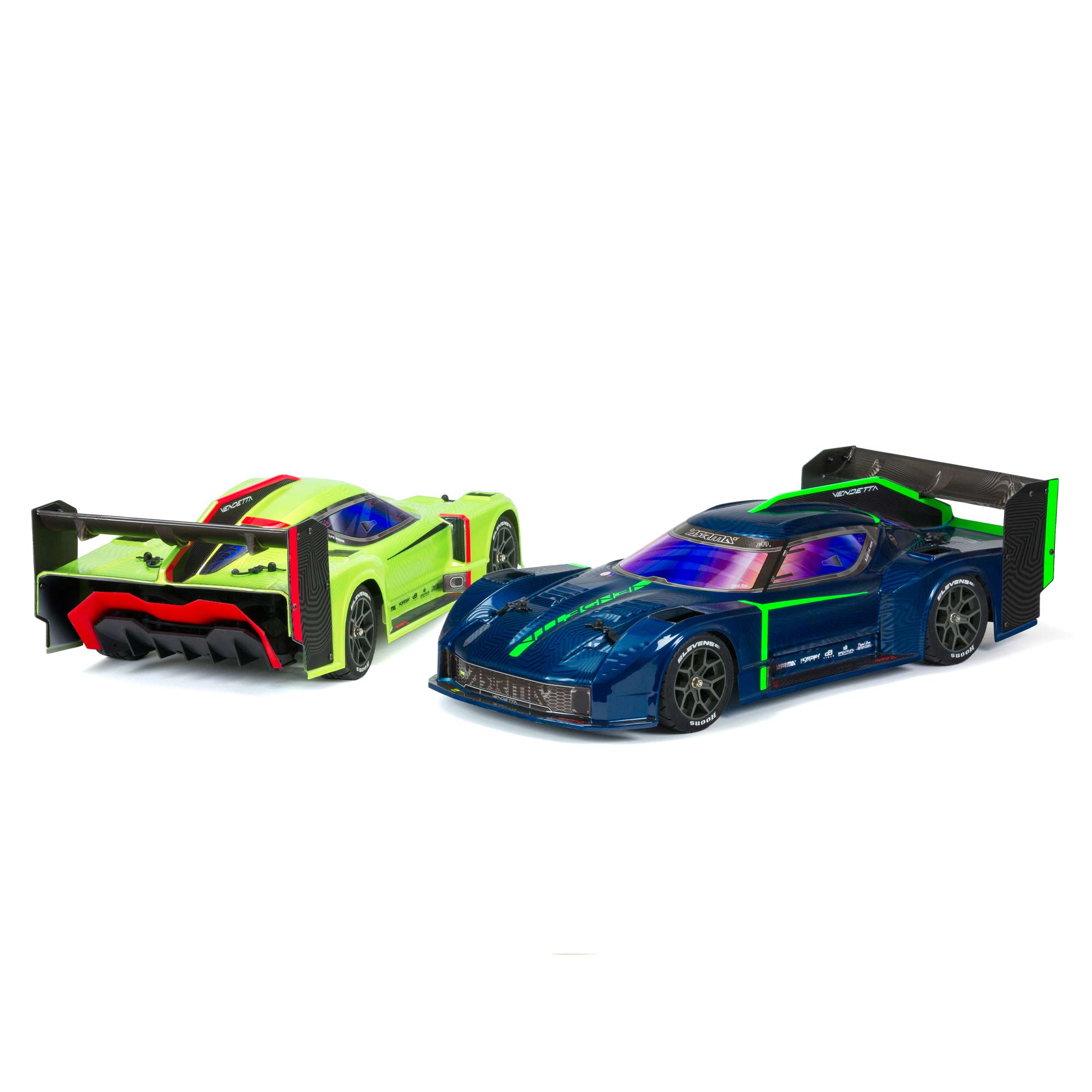 1/8 VENDETTA 3S 4X4 RTR Brushless All-Road Street Bash, Green