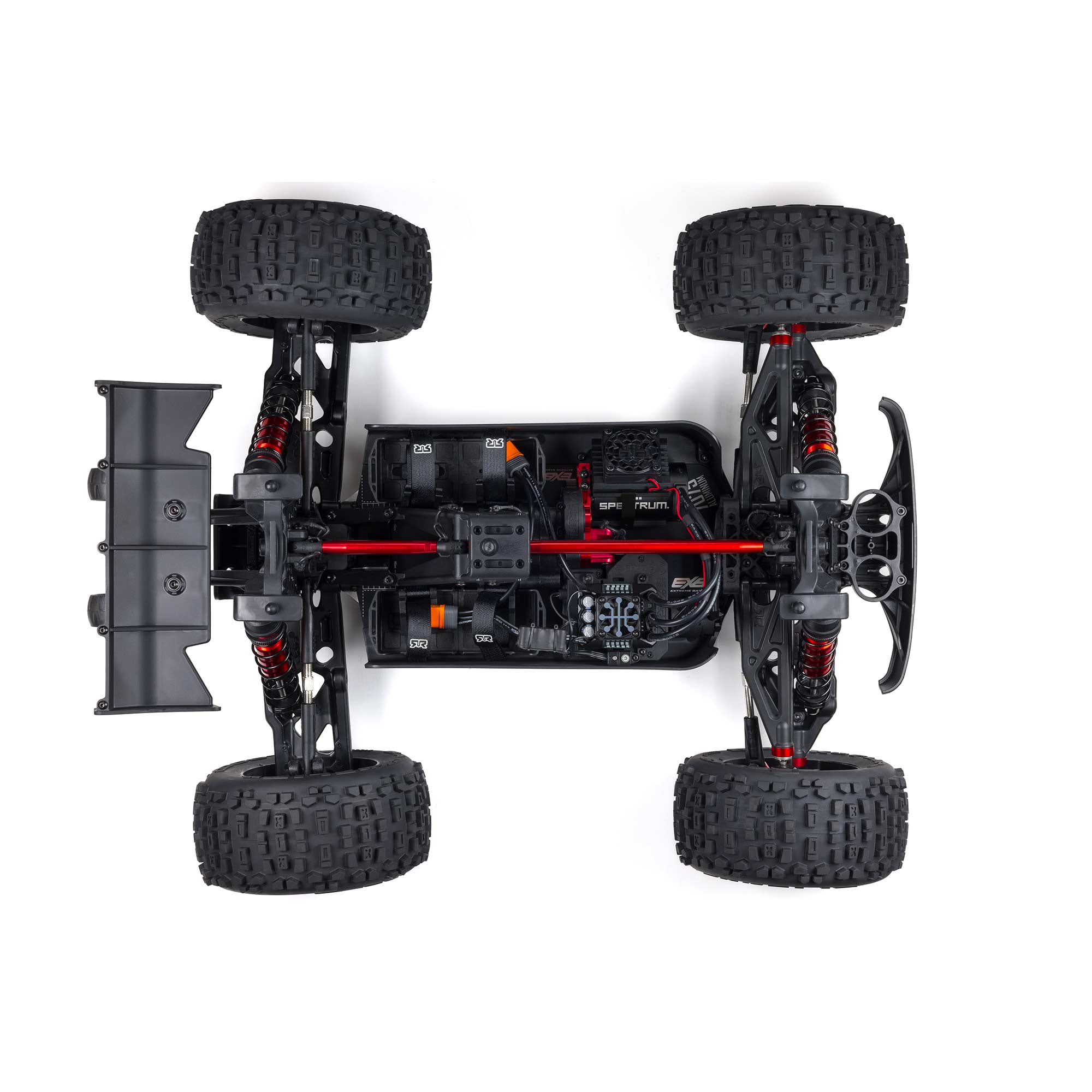 1/5 OUTCAST 4X4 8S BLX EXB Brushless Stunt Truck RTR, Black