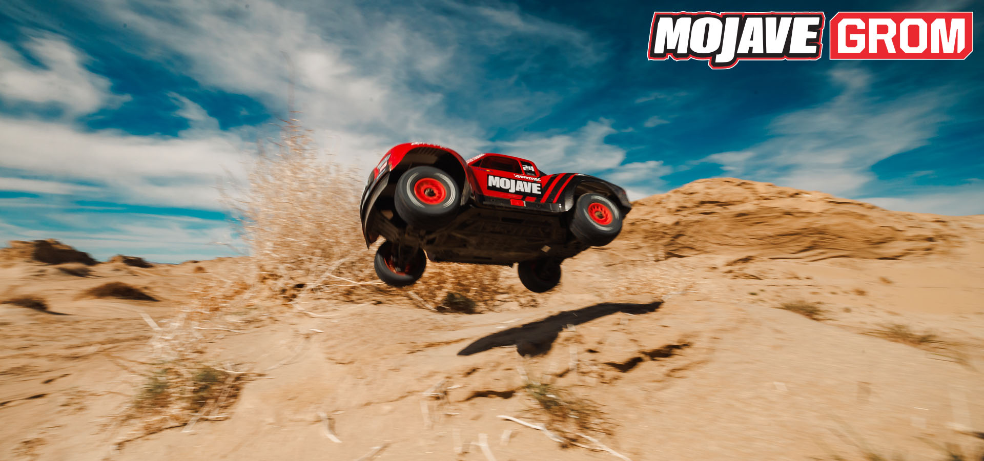 Garde-boue ARRMA Mojave Grom 1/14 - Support Fibre De Carbone - Anti-Boue - Pièce Upgrade Pour Voiture RC